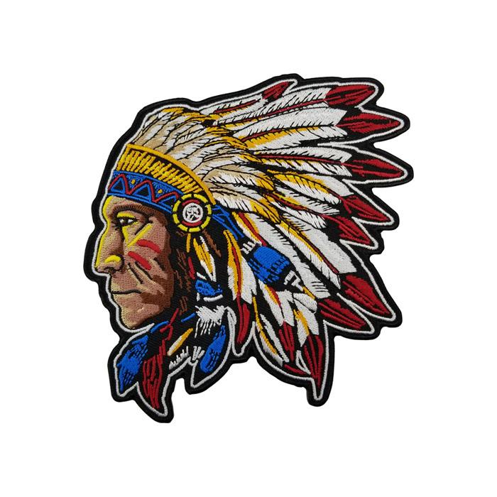 700x700 Wholesale Indian Skull Embroidery Biker Patchltrgt