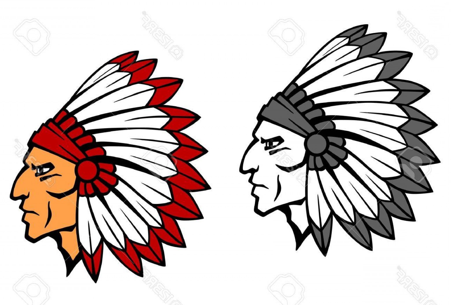 1560x1053 Indian Warrior Clip Art Vector Soidergi
