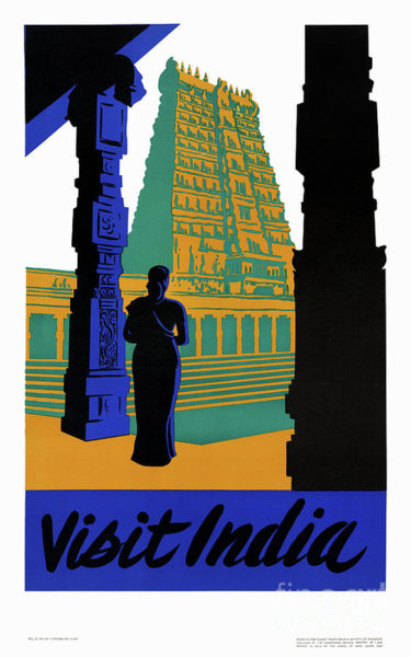 375x600 Indian Temple Drawings Fine Art America