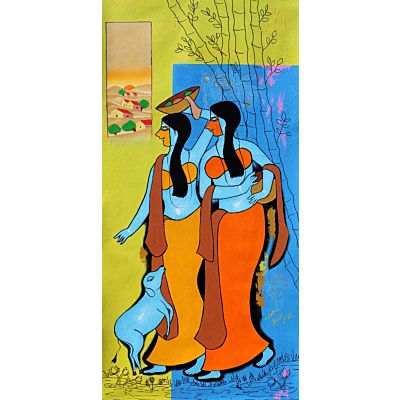 400x400 Buy Village Painting