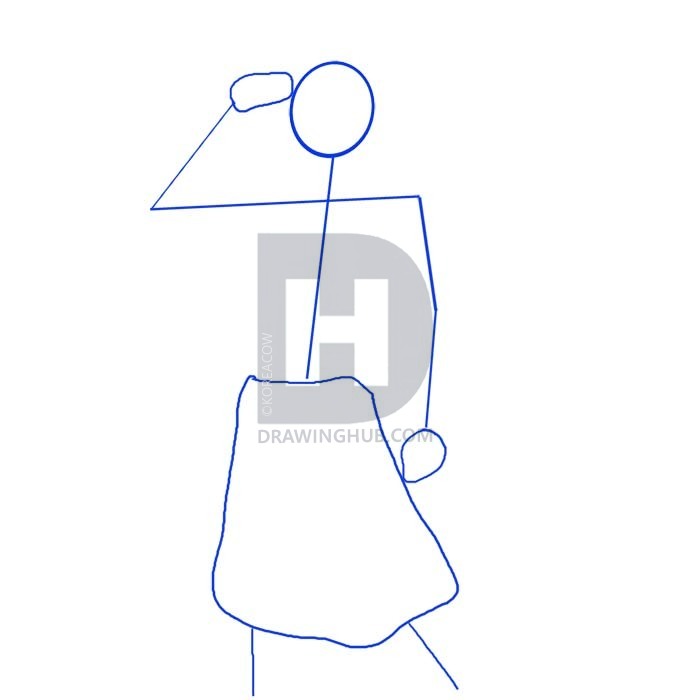 700x700 How To Draw A Indian Warrior, Step