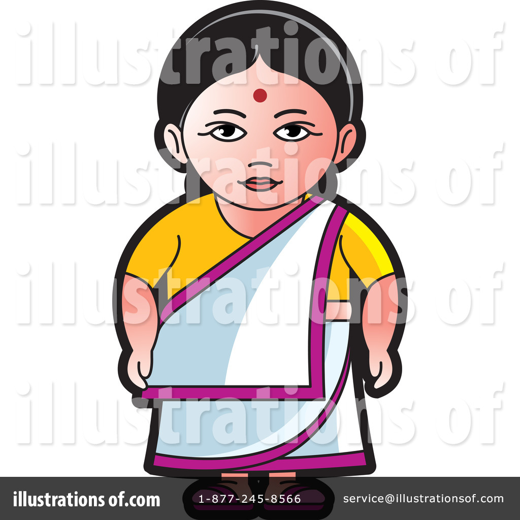 1024x1024 Indian Woman Clipart