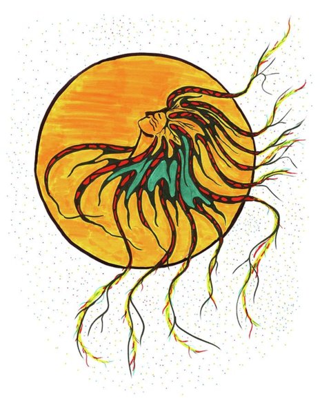 464x600 Indian Woman Drawings