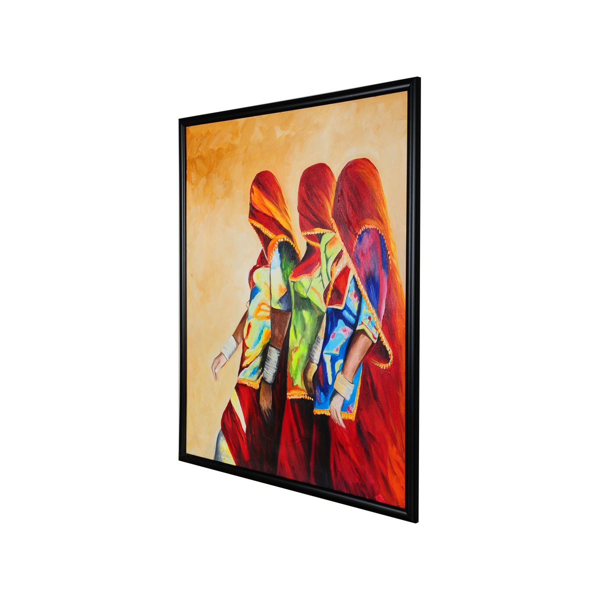 1200x1200 Traditional Indian Woman Painting Painting Mauvetree