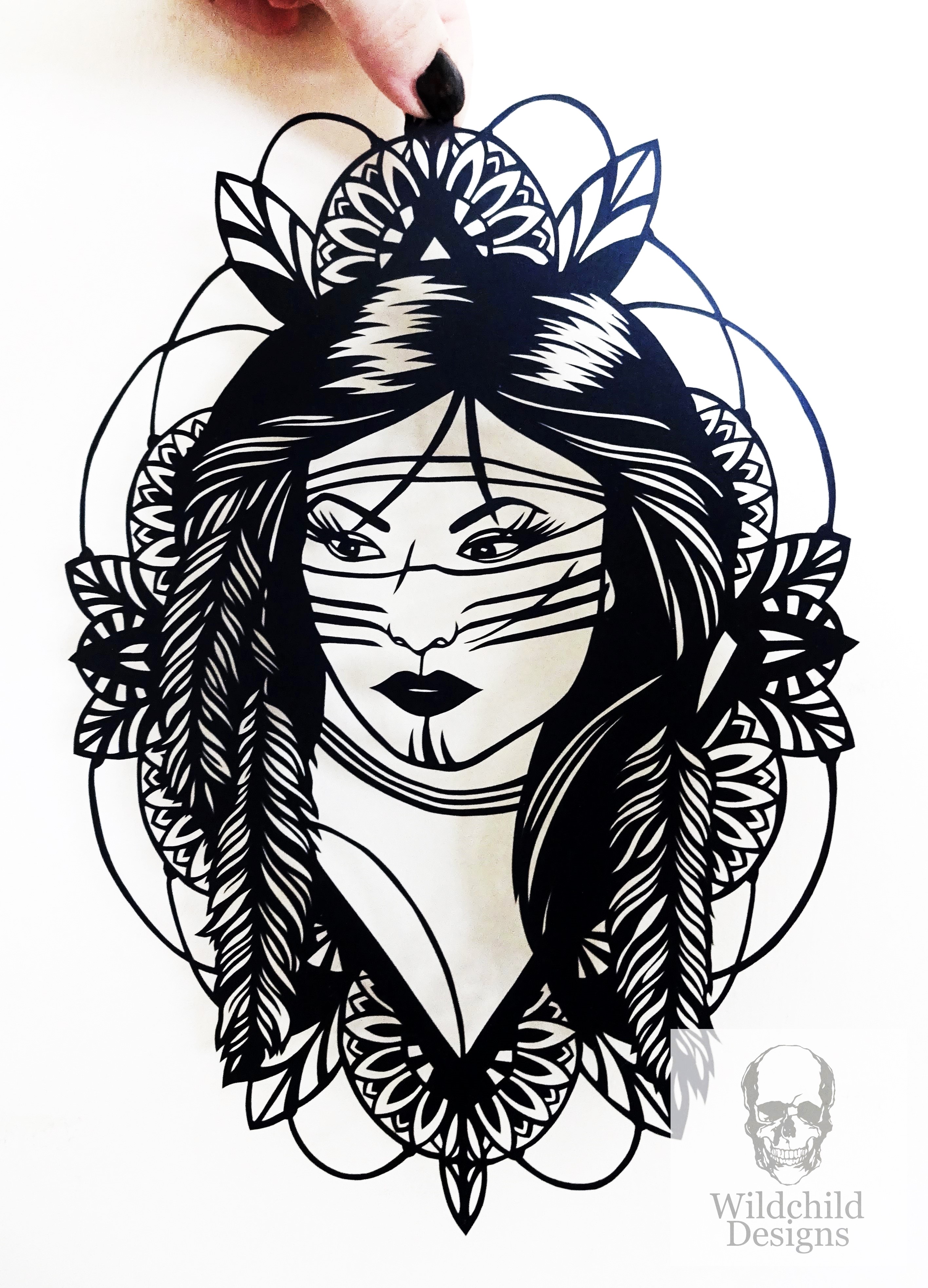 2833x3933 Dandelion Alley The Paper Cutting Marketplace Fenna Native