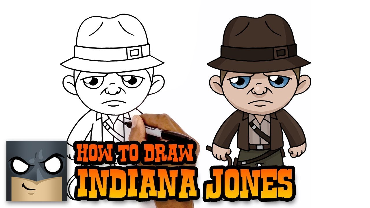 1280x720 How To Draw Indiana Jones