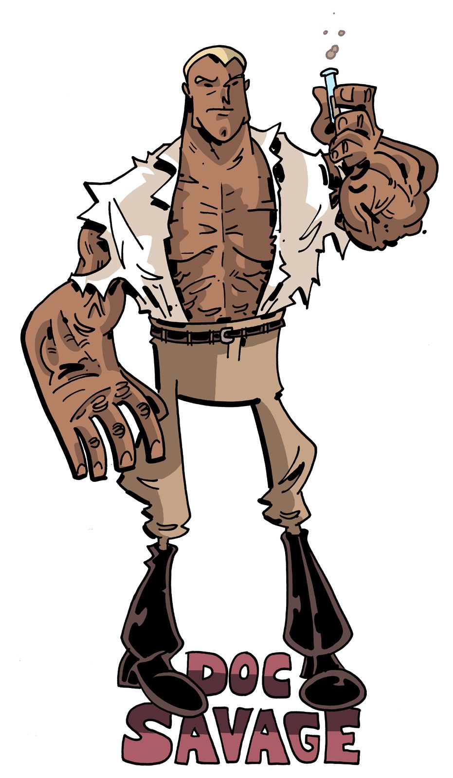 931x1600 The Crogan Adventures Character A Day Doc Savage Chris