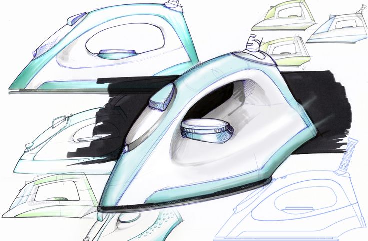 736x481 Design Sketching, Steam Iron, Dry Iron, For Electrolux Sketch