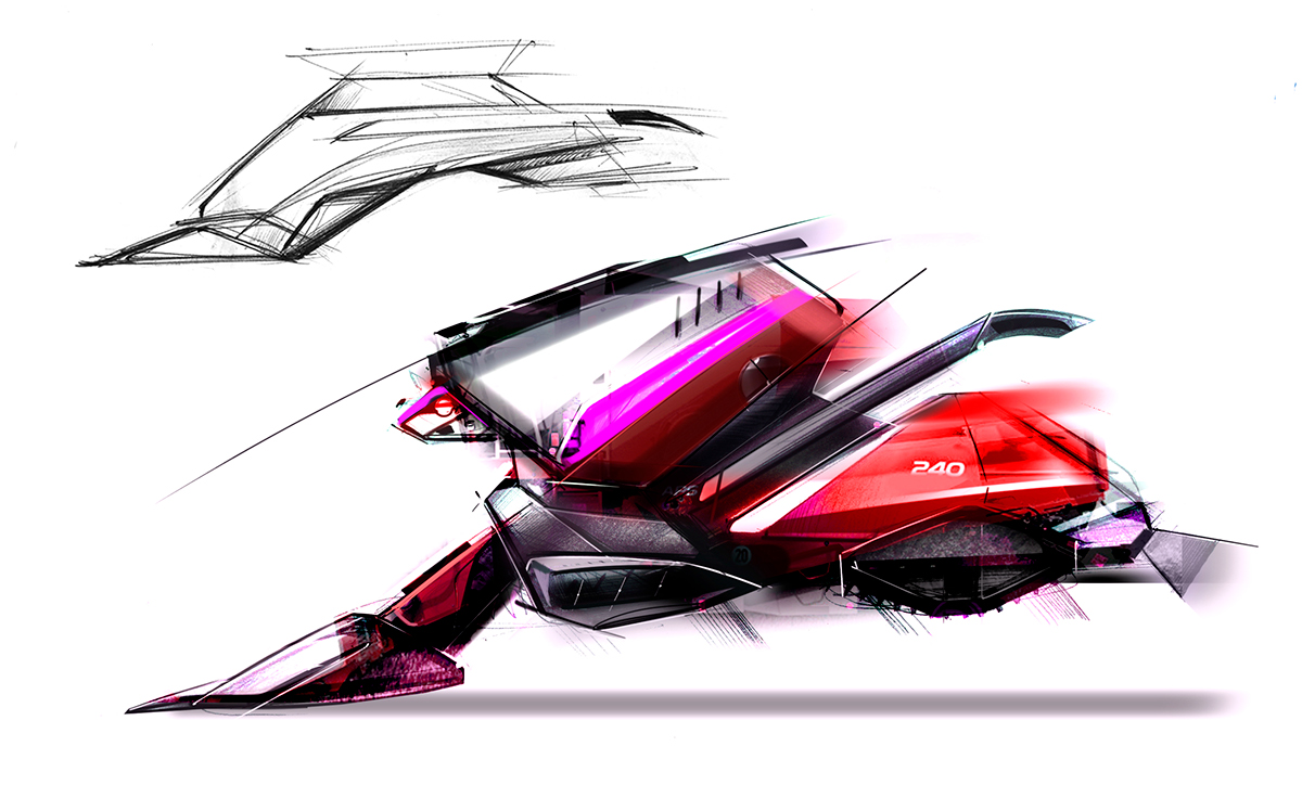 1200x724 Sketch Industrial Design On Wacom Gallery