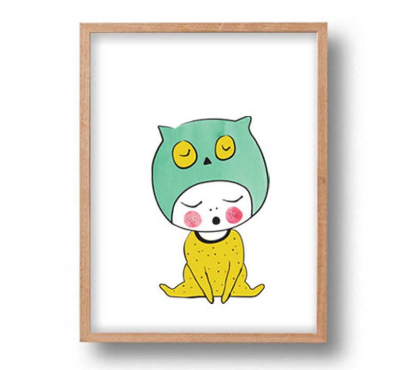 794x720 Baby Art Print Digital Illustration Newborn Baby Gift Nursery Etsy