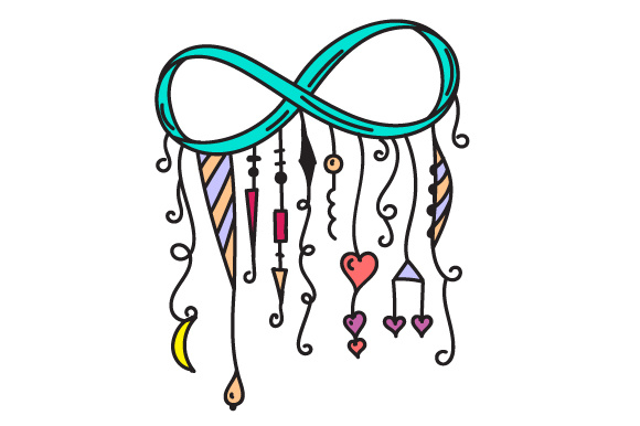 580x386 Infinity Symbol Dangle Design