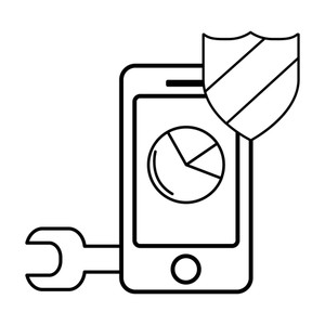 300x300 Information Technology Security Royalty Free Vectors