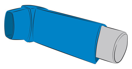 460x240 Easy Vector Drawing Of Inhaler