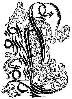 249x343 Initial L From Recueil Des Hystoires De Troye, Lyon What