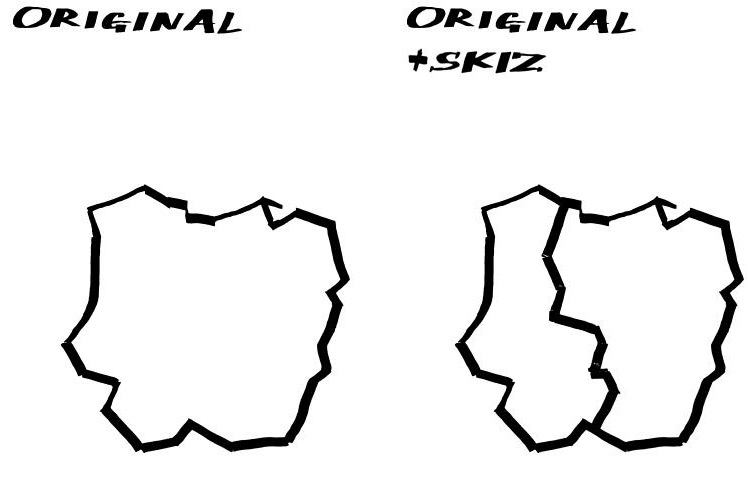 748x477 The Two Initial Drawings Commenting On The Reunification