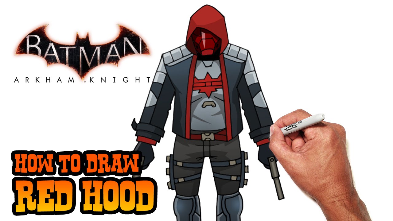 1280x720 How To Draw Red Hood Dc Comics