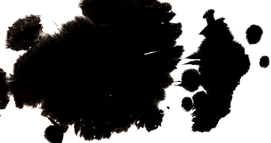 910x480 Drawing With Korean Black Ink Stock Footage Video