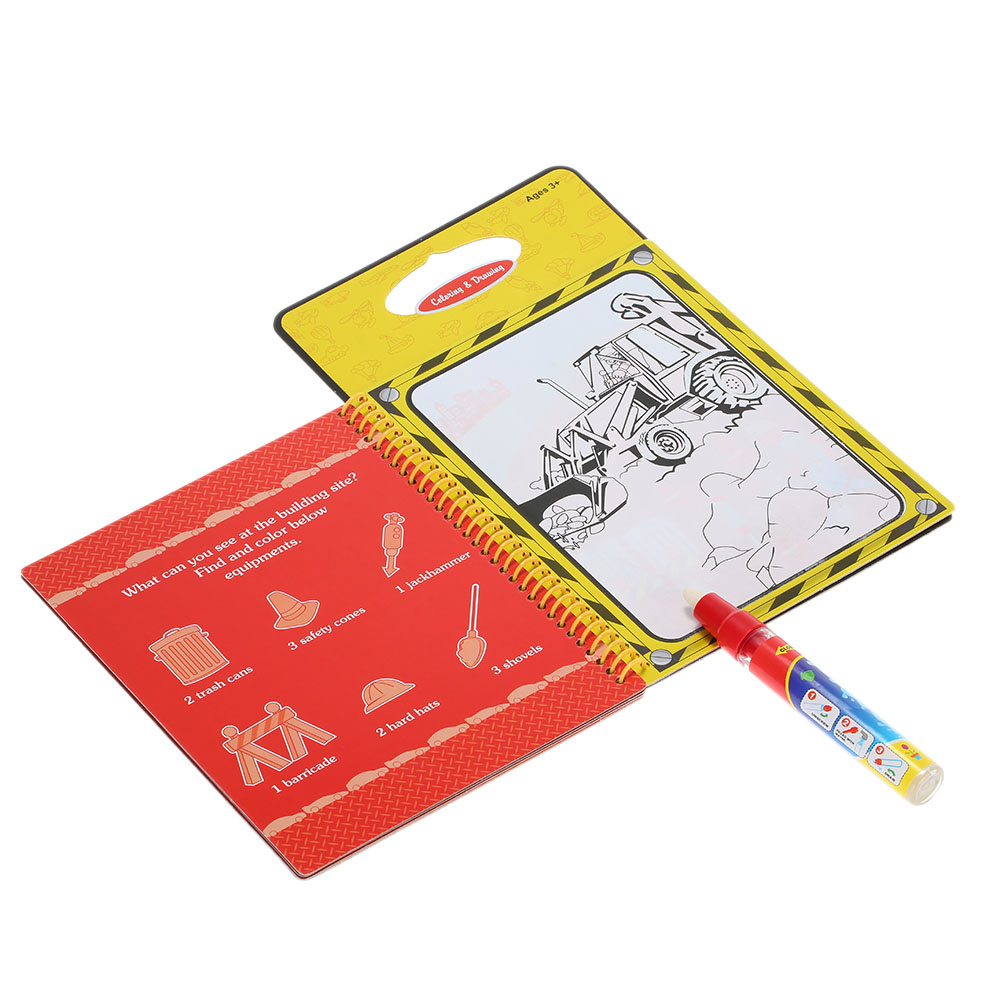 1000x1000 non toxic magic water drawing book coloring book doodle with magic