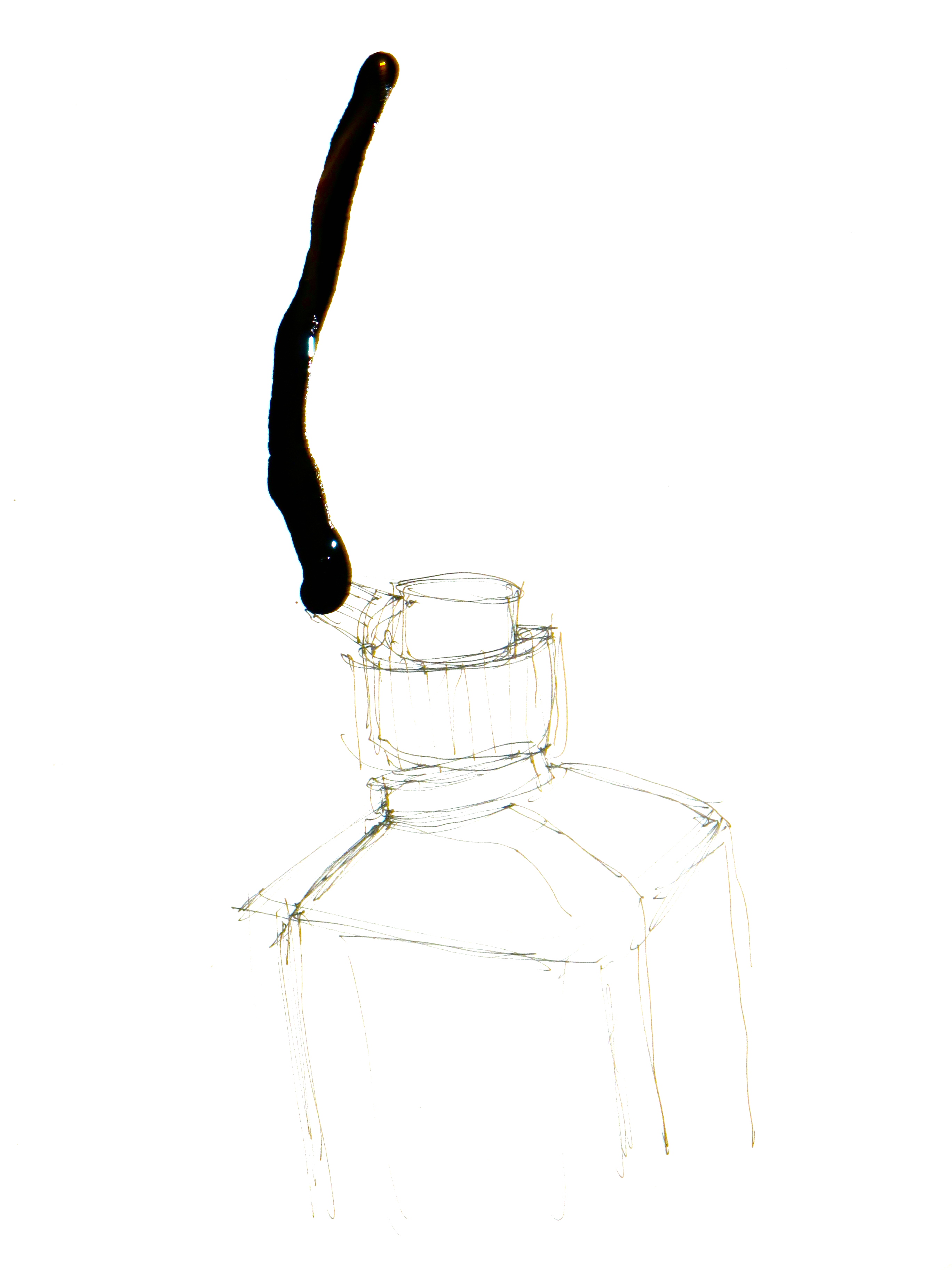 Ink Bottle Drawing