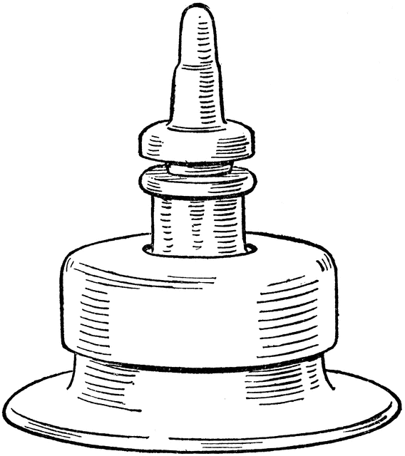 568x640 Ink Bottle Holder Clipart Etc