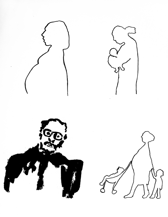 553x715 Ink Brush And Pen Drawings Marilyn Reynolds