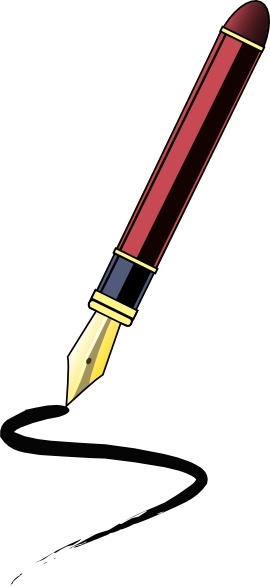 270x587 Ink Pen Clip Art Free Vector In Open Office Drawing