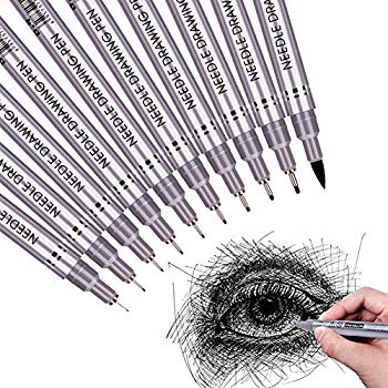 350x350 Magicdo Black Micro Pen Fineliner Ink Pens, Micro