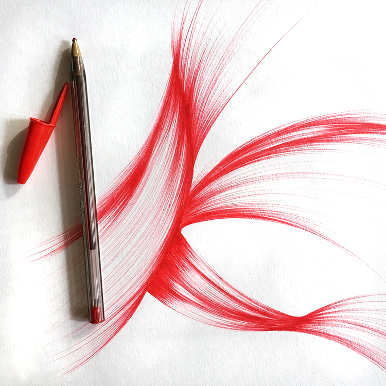 750x750 I Finally Went Big In Ball Point Pen Art Arte, Garabatos