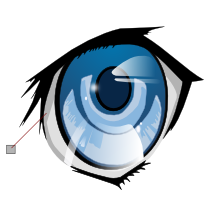 215x214 learn to draw an eye in anime style libre graphics world