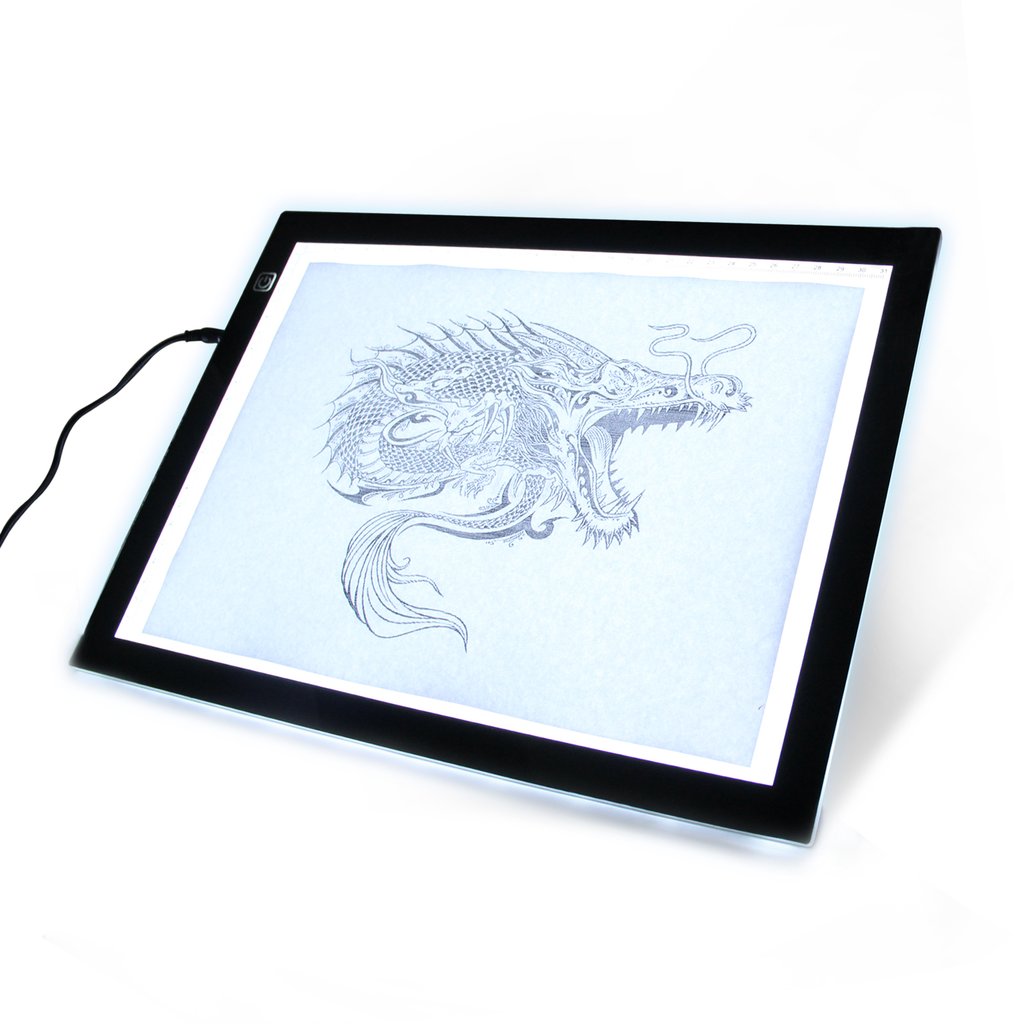 1024x1024 Penson Co Led Artist Stencil Board Tattoo Drawing Tracing Table