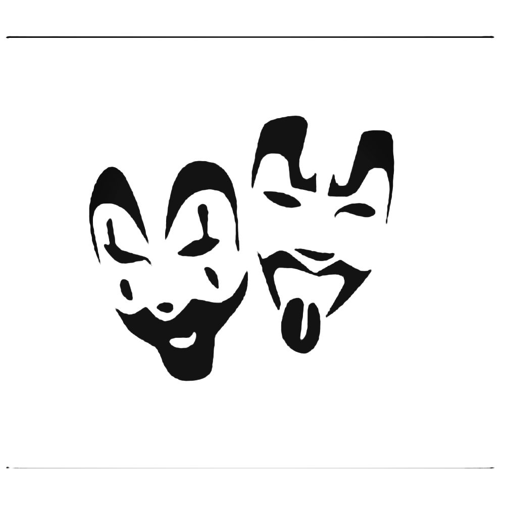 1000x1000 insane clown posse icp faces decal sticker