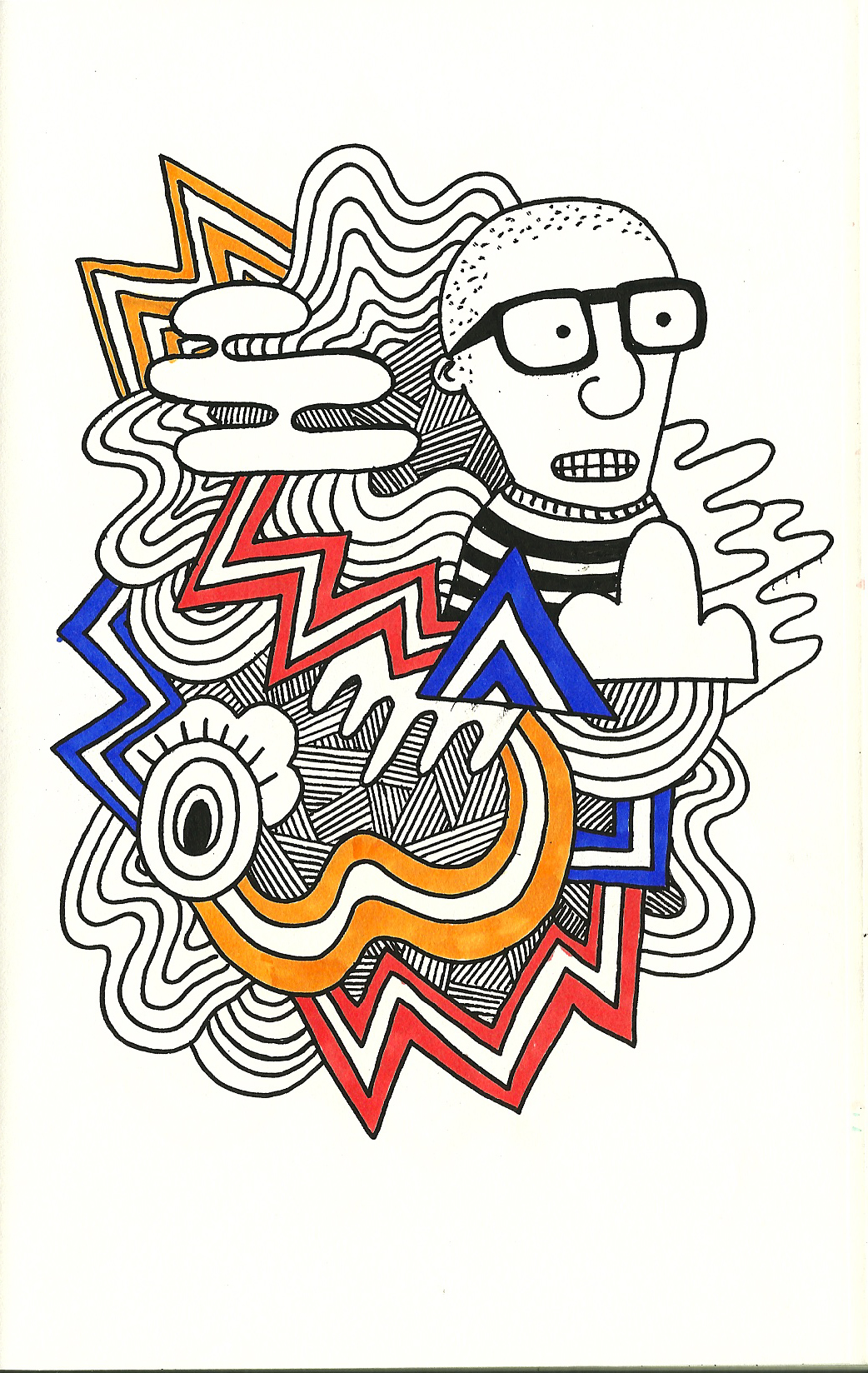 1042x1648 Drawings On The Fridge A Daily Drawing Blog