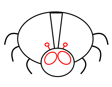 450x350 Drawing Cartoon Insects