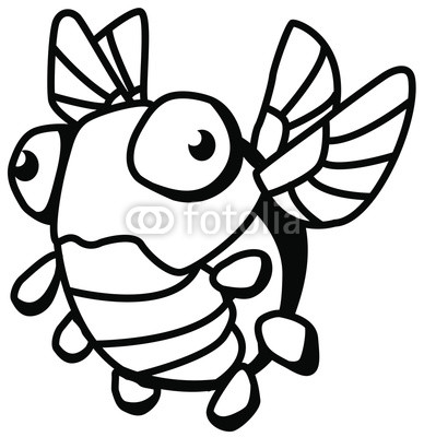 388x400 Odd Bug Small Cartoon Line Drawing Buy Photos Ap Images