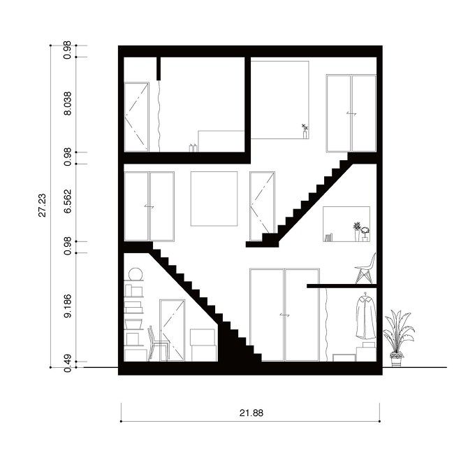 680x652 A Very Small Land In A Very High Density City Tokyo Discover