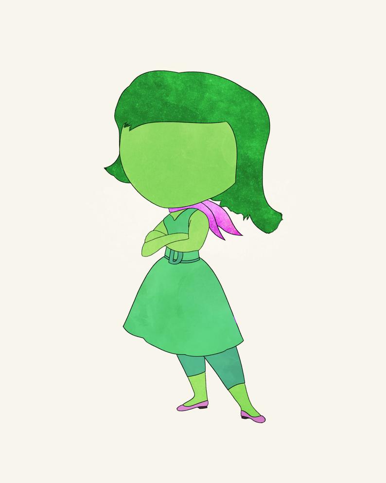 794x993 Disney Pixar Animation Inside Out Disgust Etsy