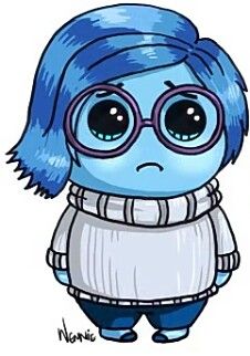 Inside Out Drawing Sadness