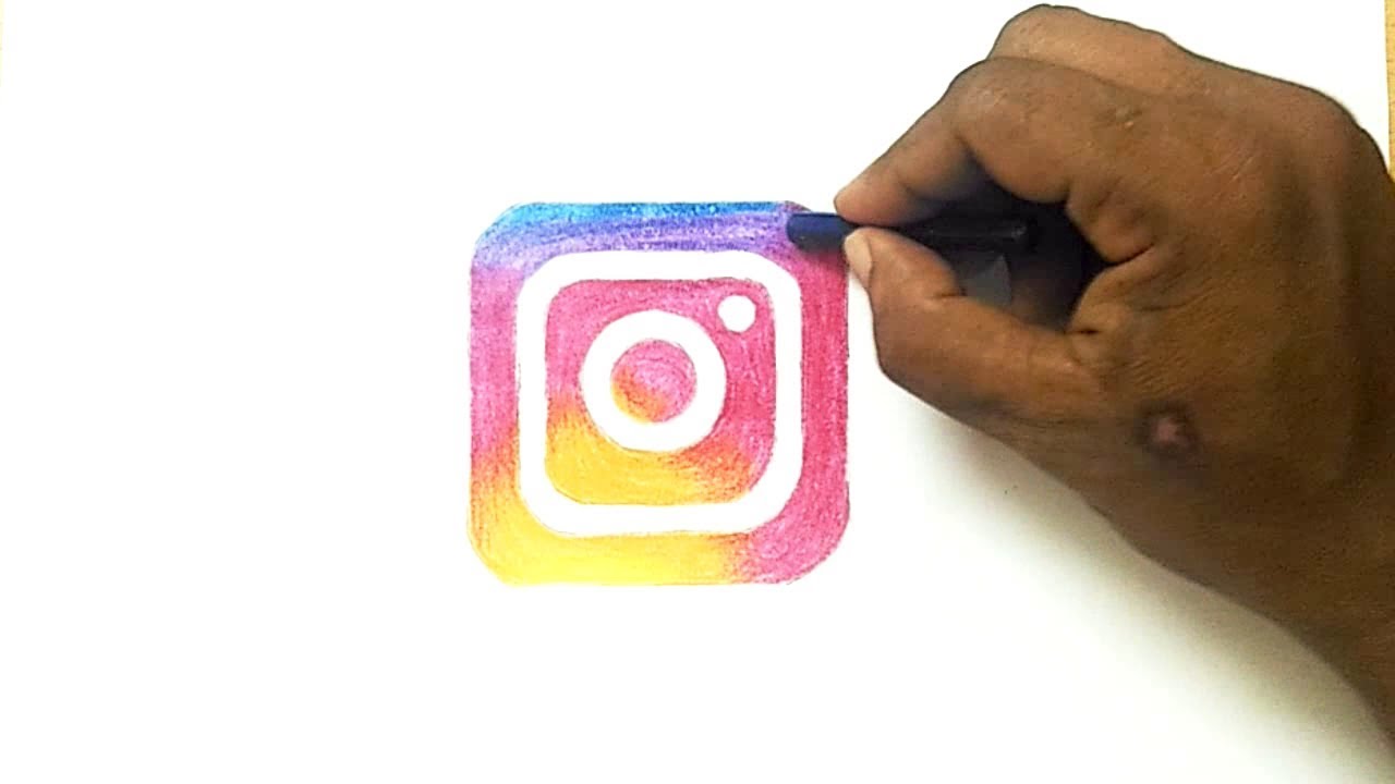 Instagram Logo Drawing | Free download on ClipArtMag