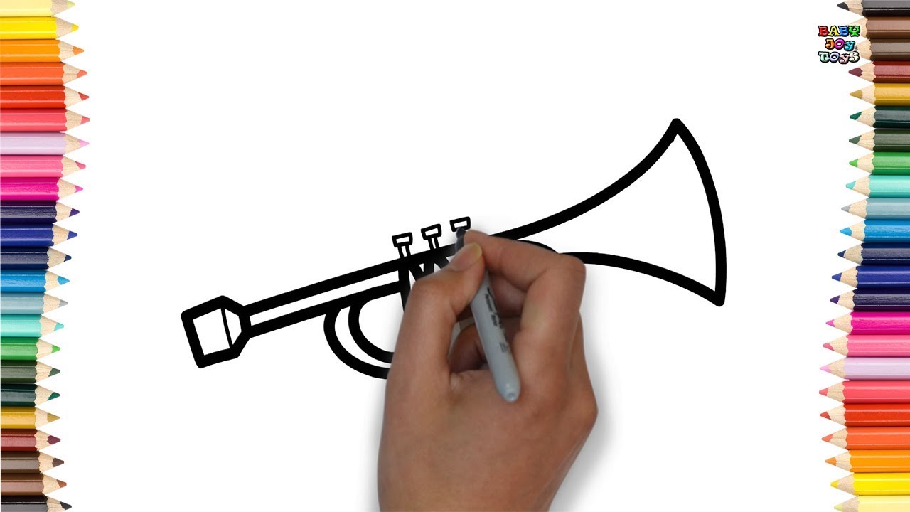 1280x720 How To Draw Musical Instruments Will Teach Kid To Draw Musical