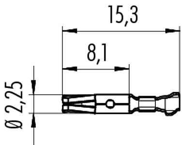376x300 female contact single pieces for awg wire binder usa