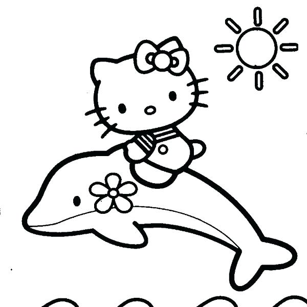 600x600 Interesting Drawings To Print Out And Color Hello Kitty Pencil