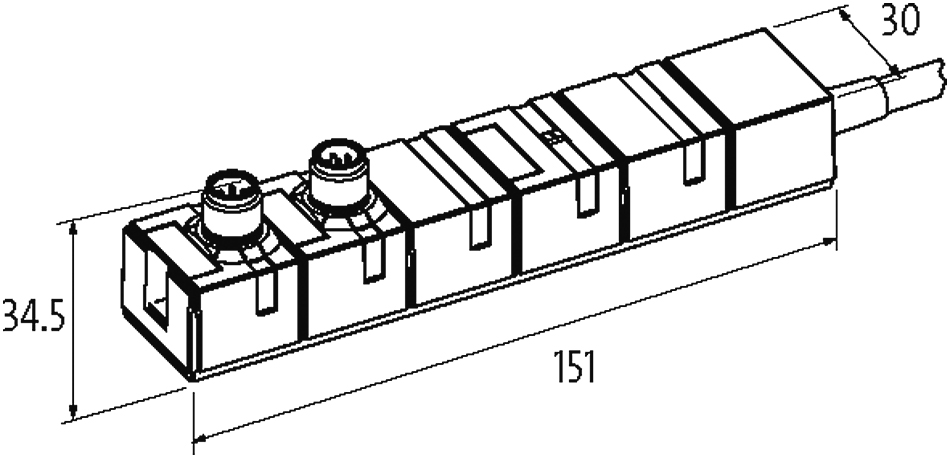 950x458 valve interface, compact module