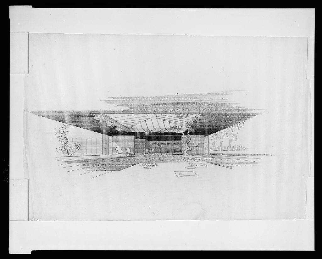 1024x824 taylor residence, venice, florida interior perspective rendering