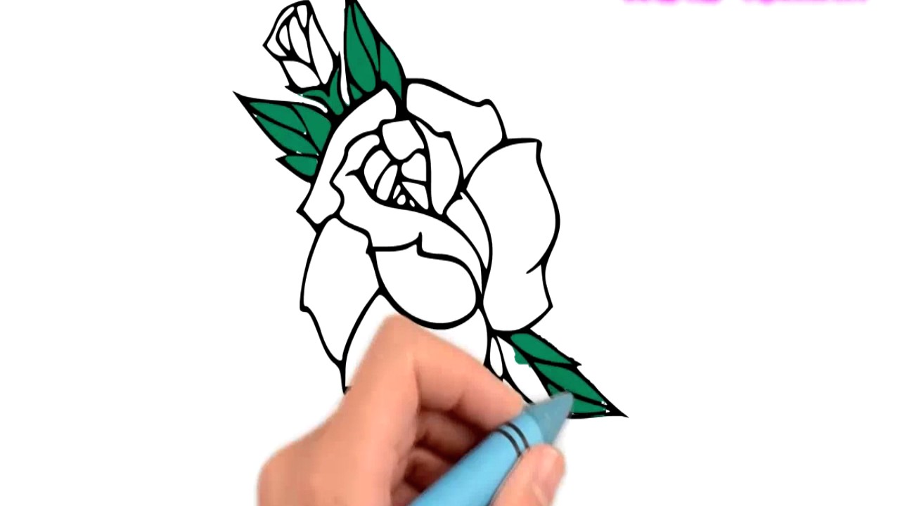 1280x720 How To Draw The Beauty Flower International Drawing