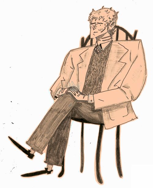 500x614 Remus Lupin Waits For His Job Interview For The Dada