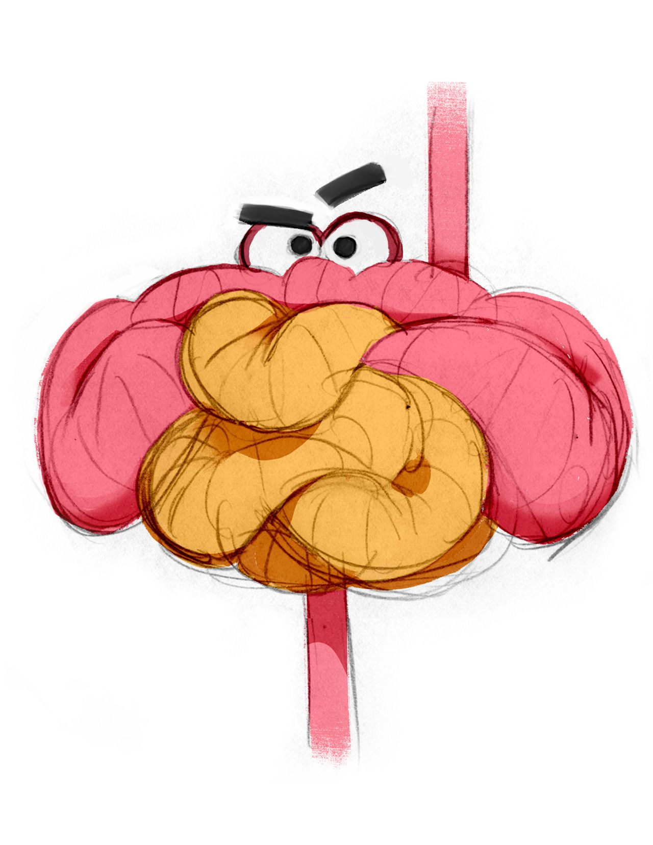 1280x1656 Nicholasorsi Design Of The Intestines For The Media Art