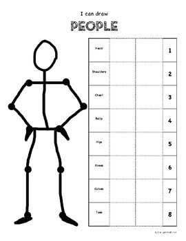 270x350 Elementary Art Worksheet Set Introduction To Figure Drawing Tpt