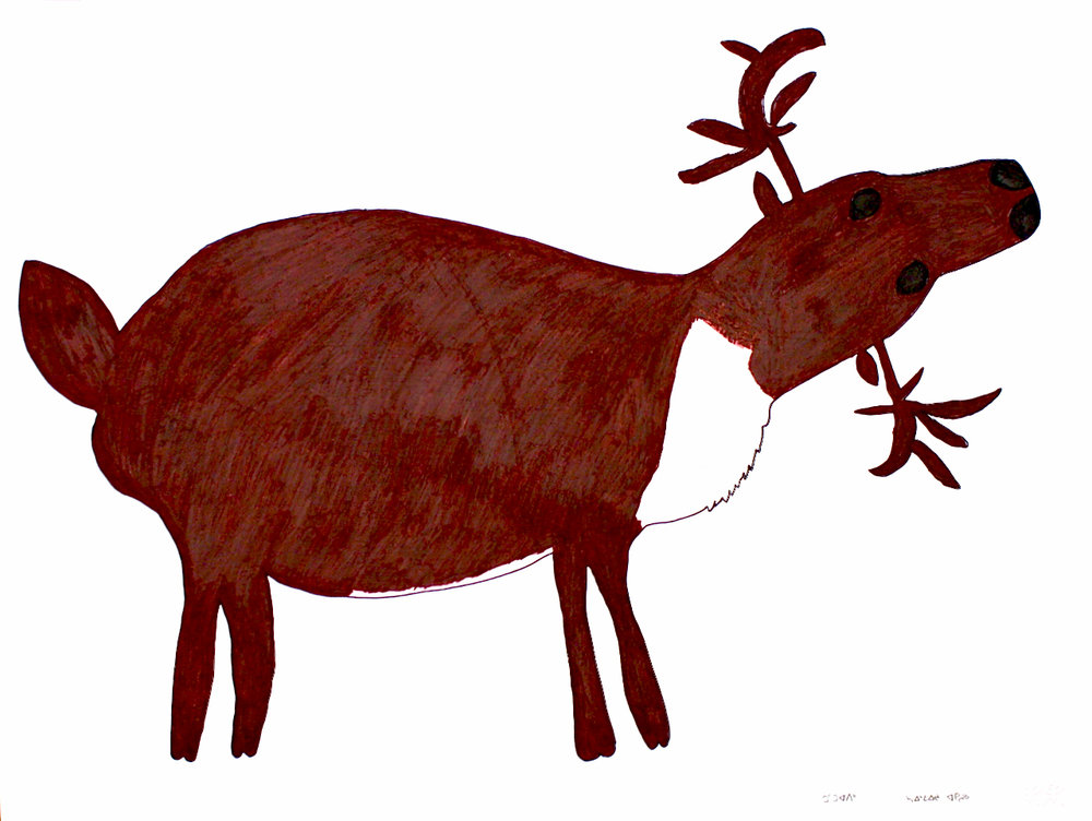 1000x752 winter inuit drawings madrona gallery
