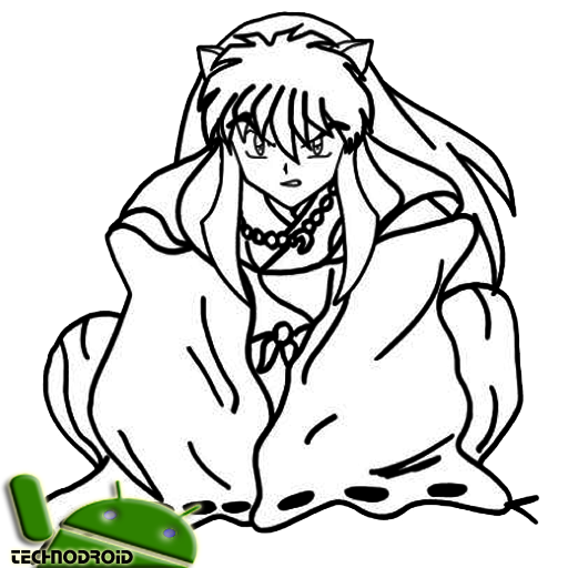 512x512 Collection Of Free Inuyasha Drawing Simple Download On Ui Ex