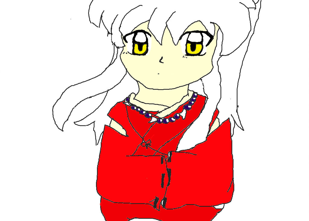 1024x731 Inuyasha Drawing